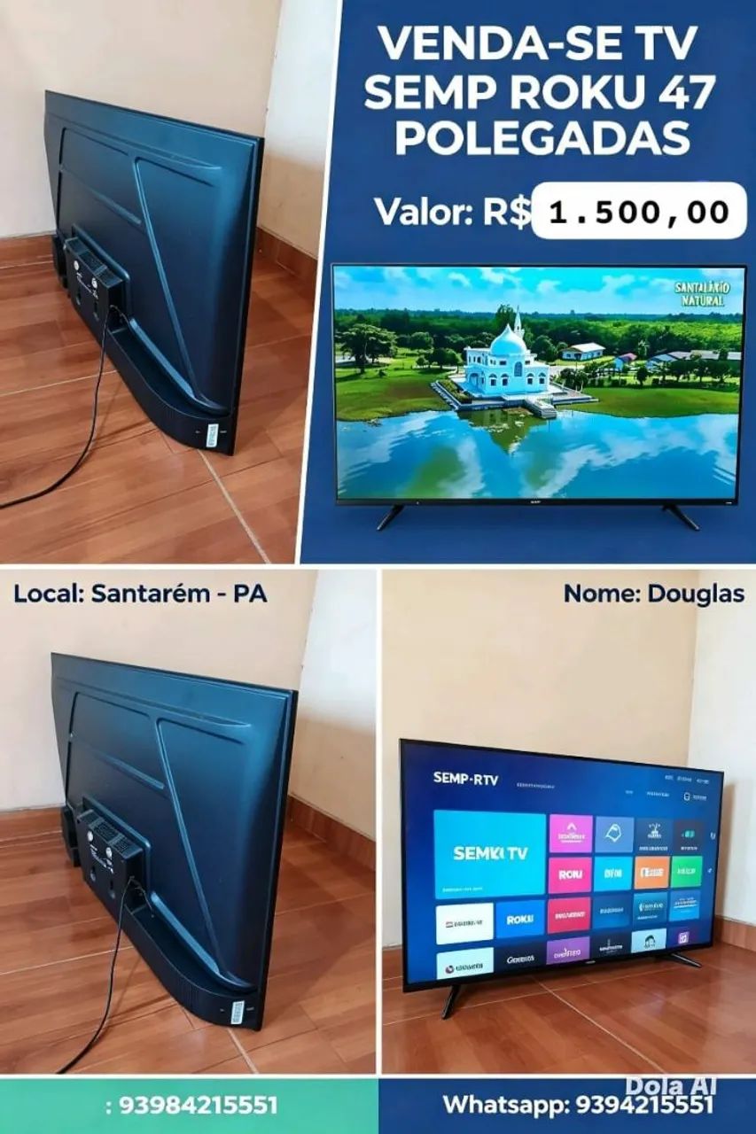 Vende-se TV Roku 