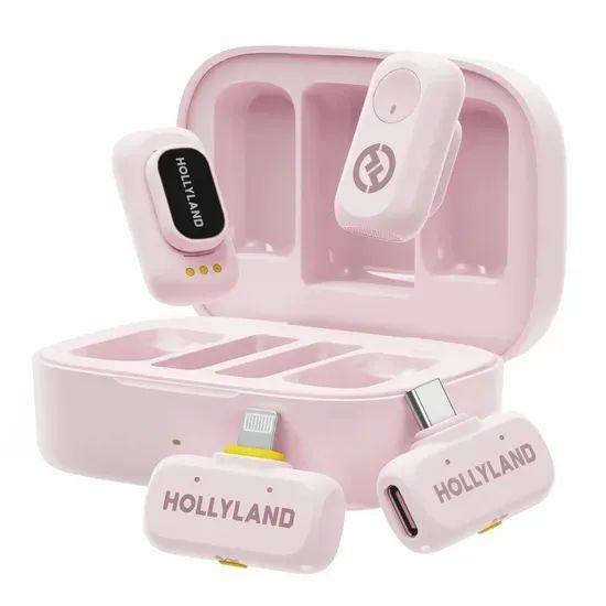 Microfone Sem Fio Hollyland Lark A1 Combo USB-C/Lightning  - Foto 2