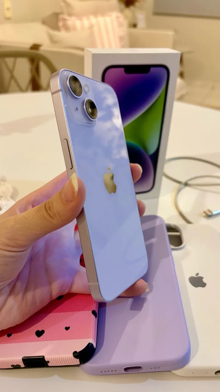 Vendo iPhone 14 Lilás  - Foto 2