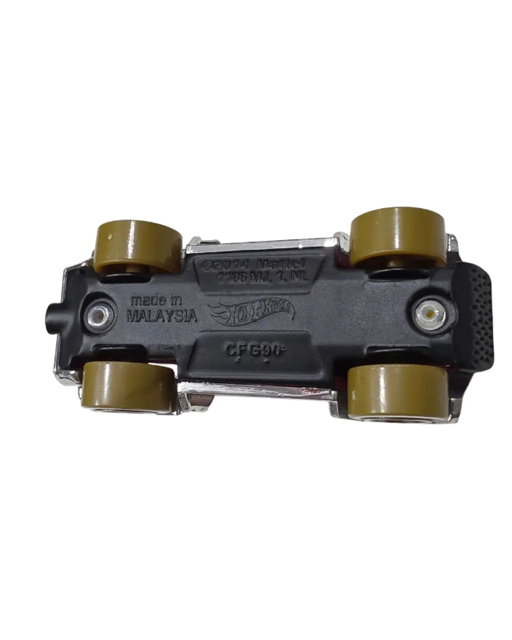BSV77733A Carrinho Hotwheels Buggy Cfg90 Cromado 2014 S/ Blister - Foto 2