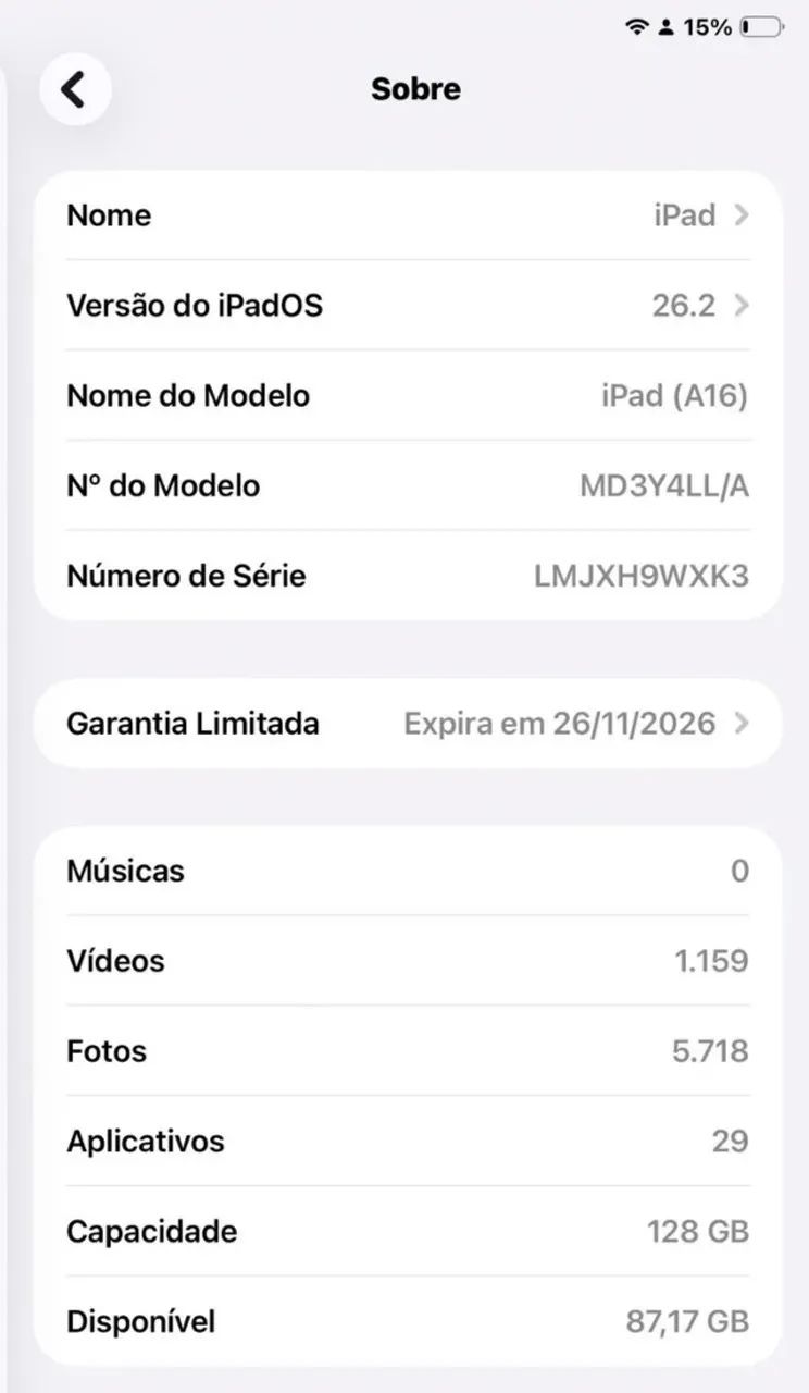 ipad 11 (A16) - Foto 5