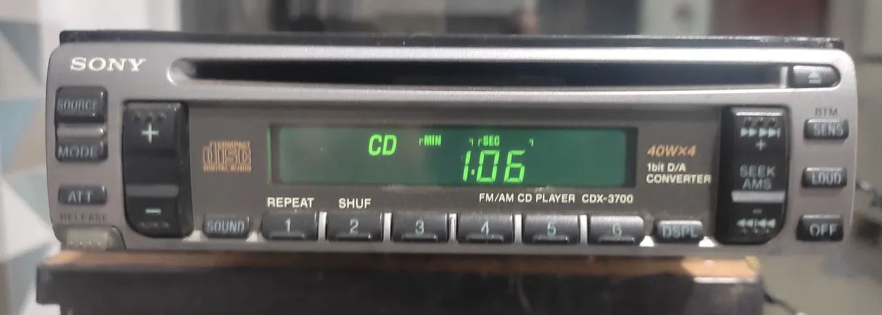 Toca CD Sony