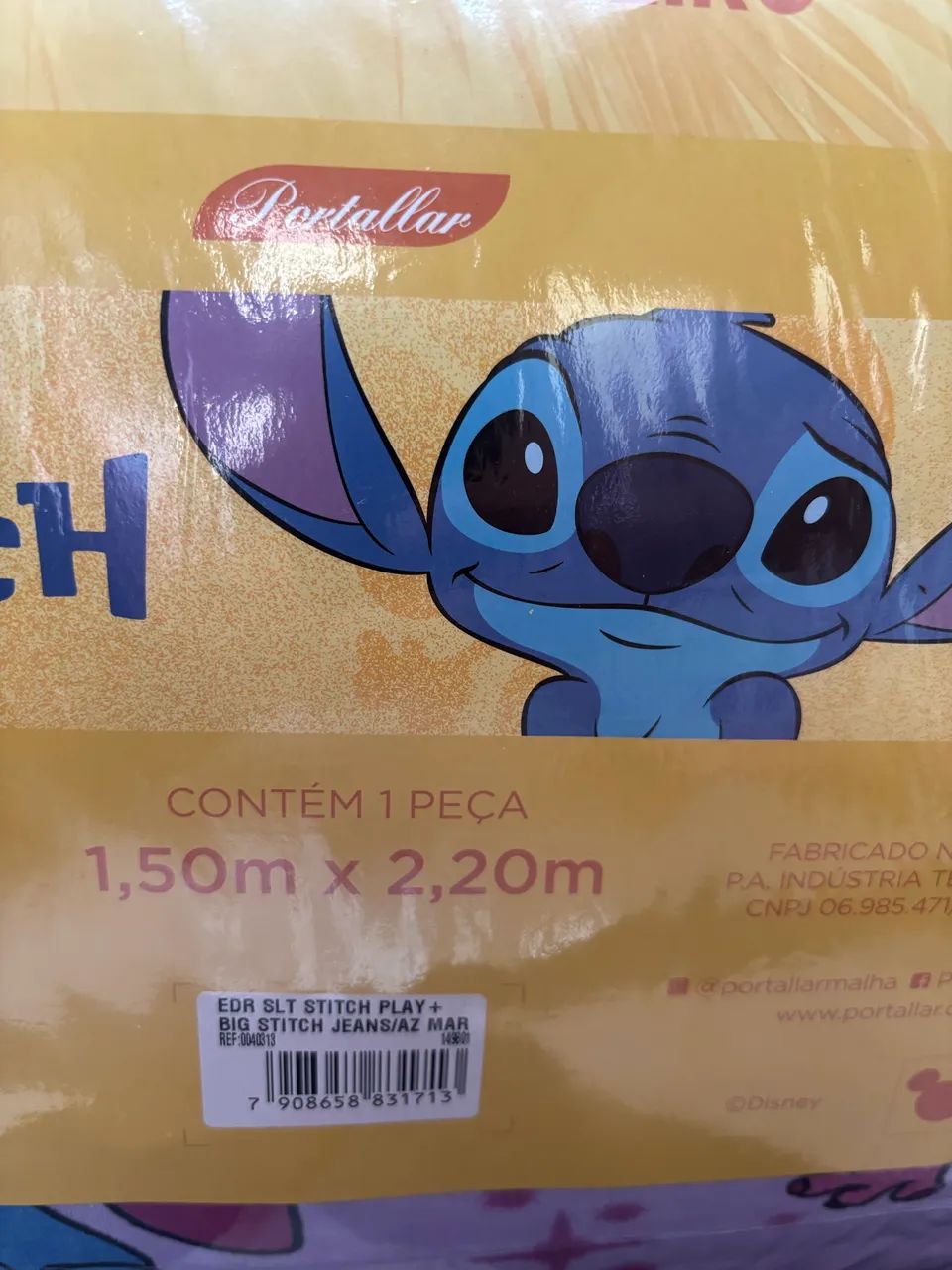 Colcha do Stitch 100% algodão nova nunca foi usada - Foto 4