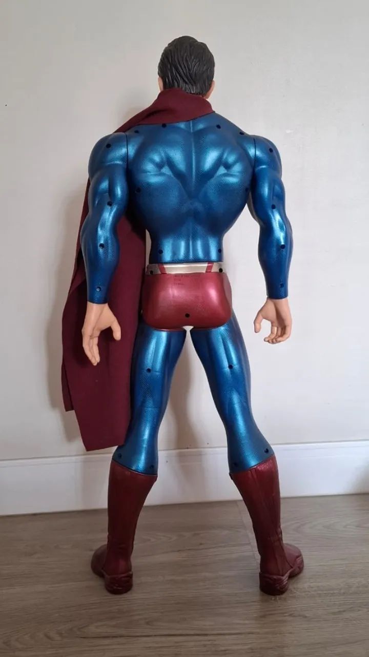Boneco Superman Returns Custom Brandon Routh 75cm 2006 Mattel - Foto 4