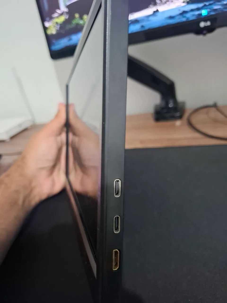 Monitor Portátil 11.6" - Funcional | Completo com acessórios - Foto 4