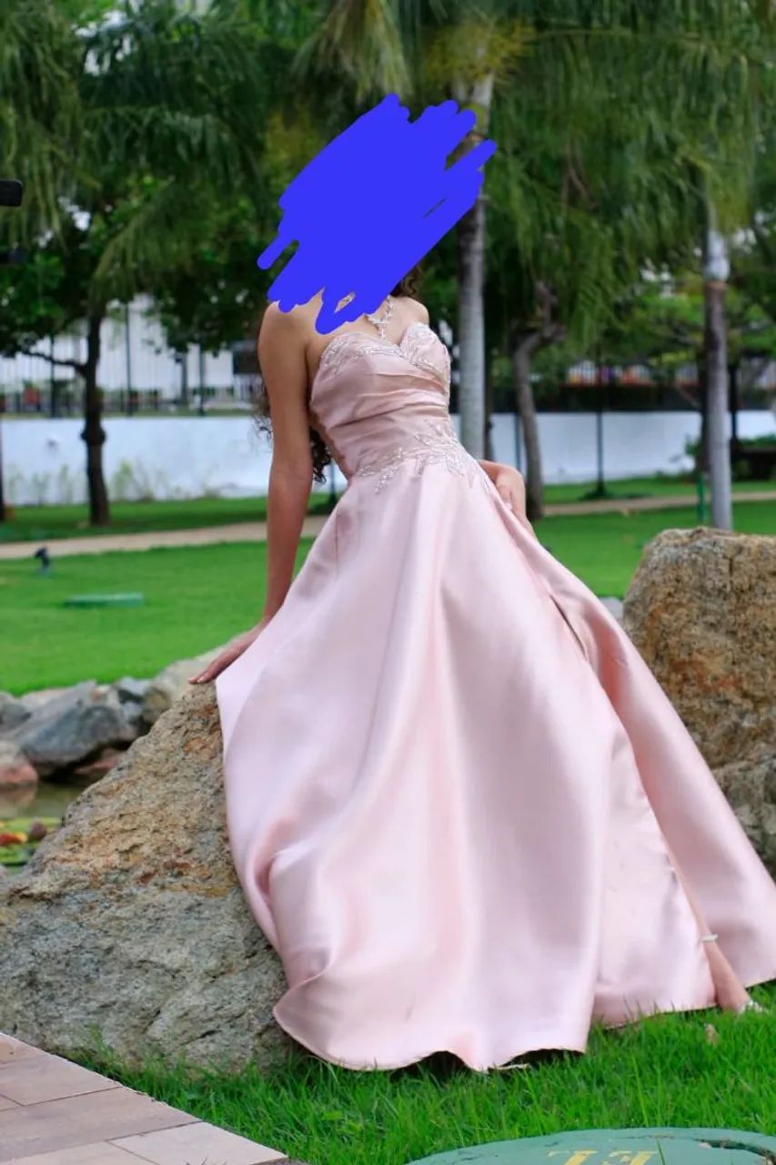 Vestido de cetim  - Foto 2