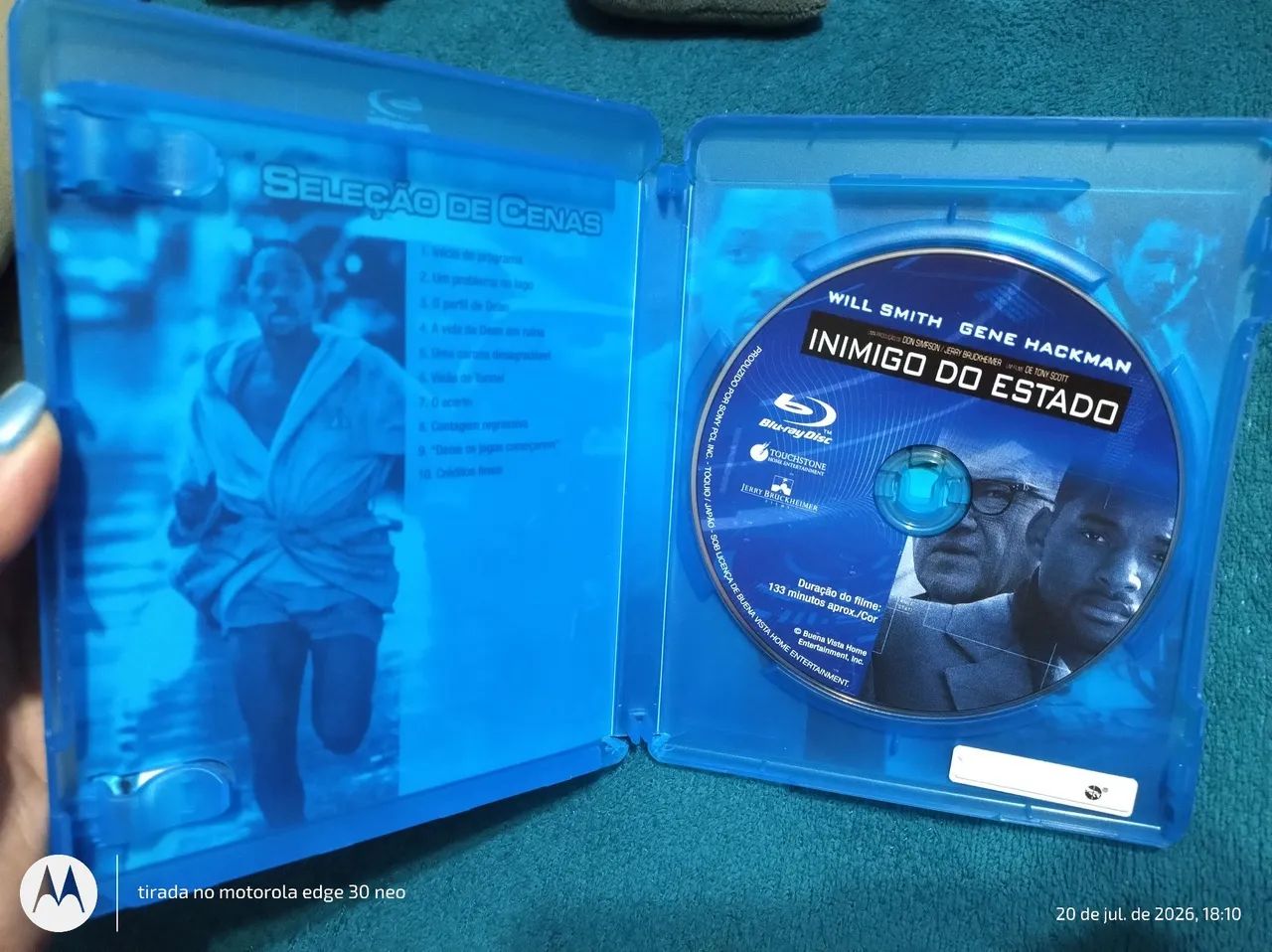 Inimigo do estado blu-ray  - Foto 5