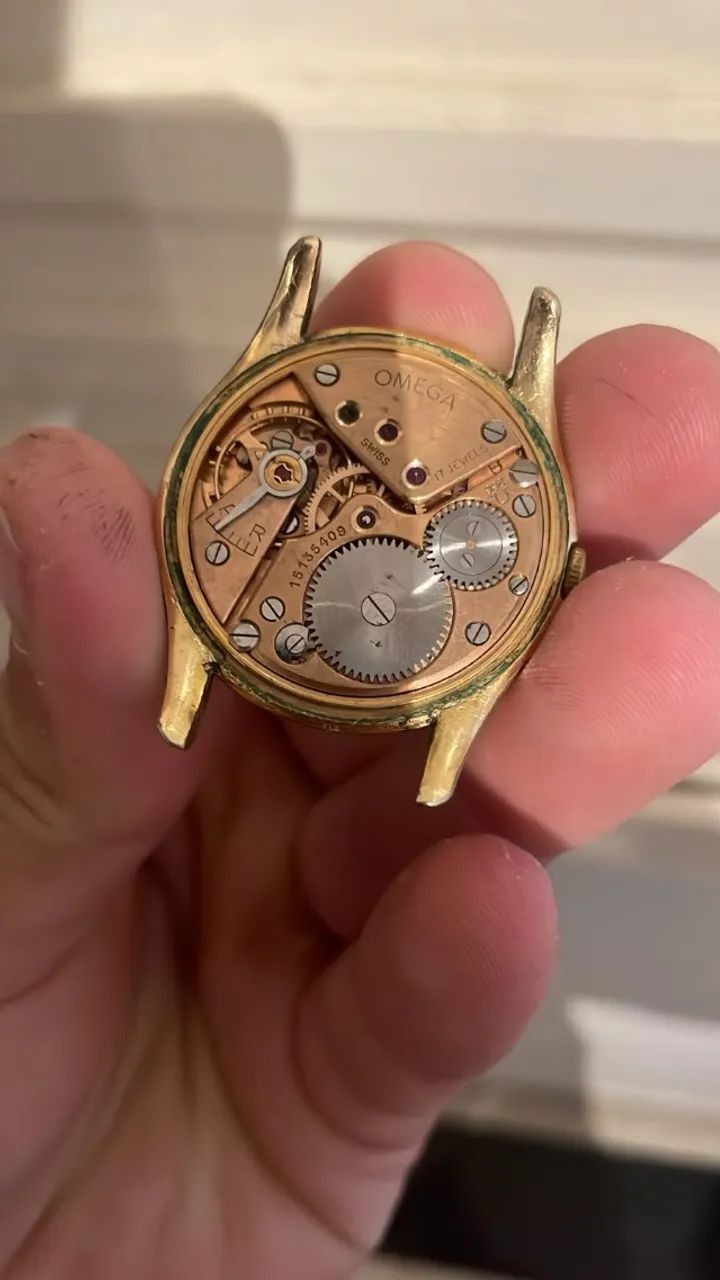 Relógio Omega Cal 266 + Mostrador Extra de Brinde - Foto 4