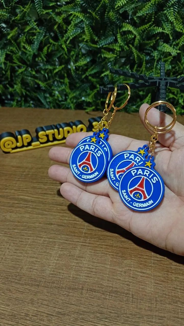 Kit 4 chaveiros do PSG - Foto 3