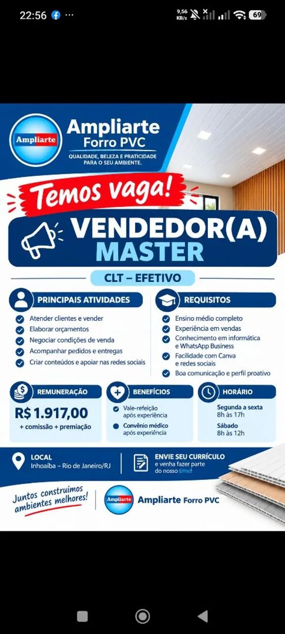 Vaga de Vendedor (a) - Foto 2