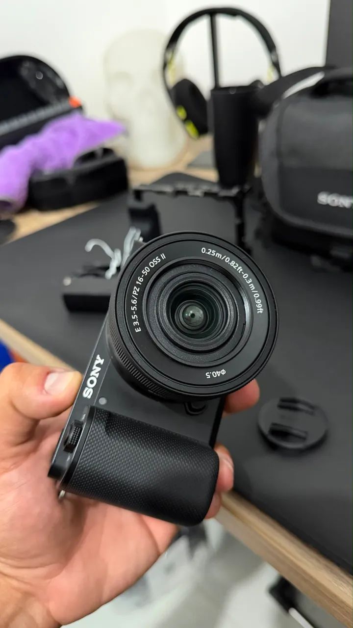 Câmera Sony ZV e10  - Foto 4