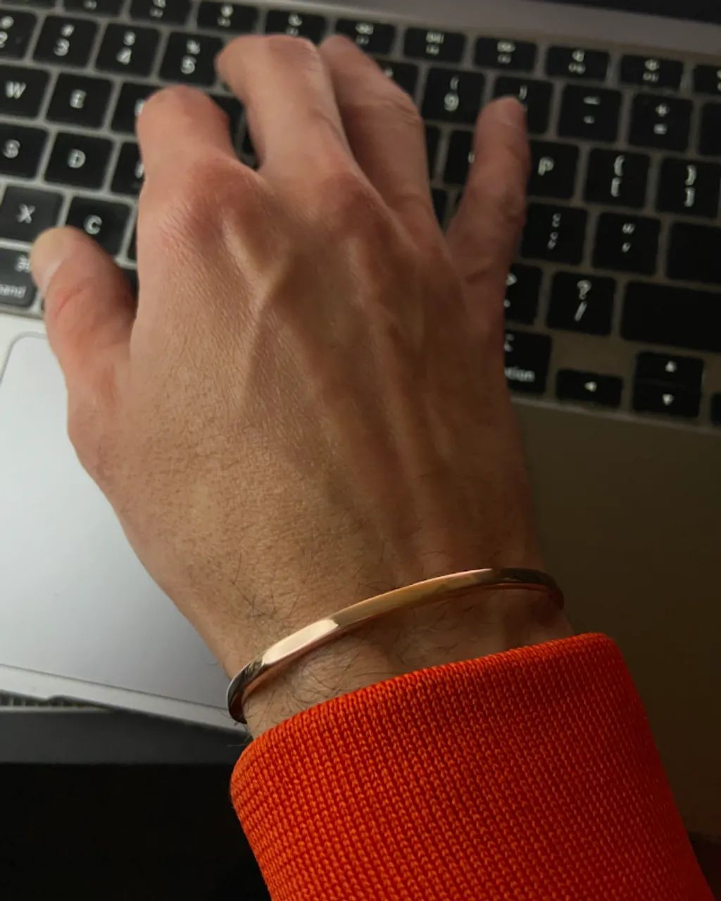 Pulseira de cobre fininha - Foto 5