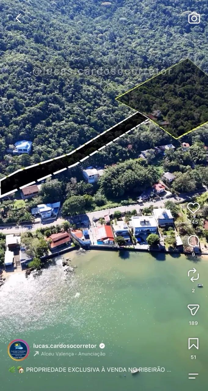 Sítio em Florianópolis, 20 mil m2. Propriedade única. - Foto 2