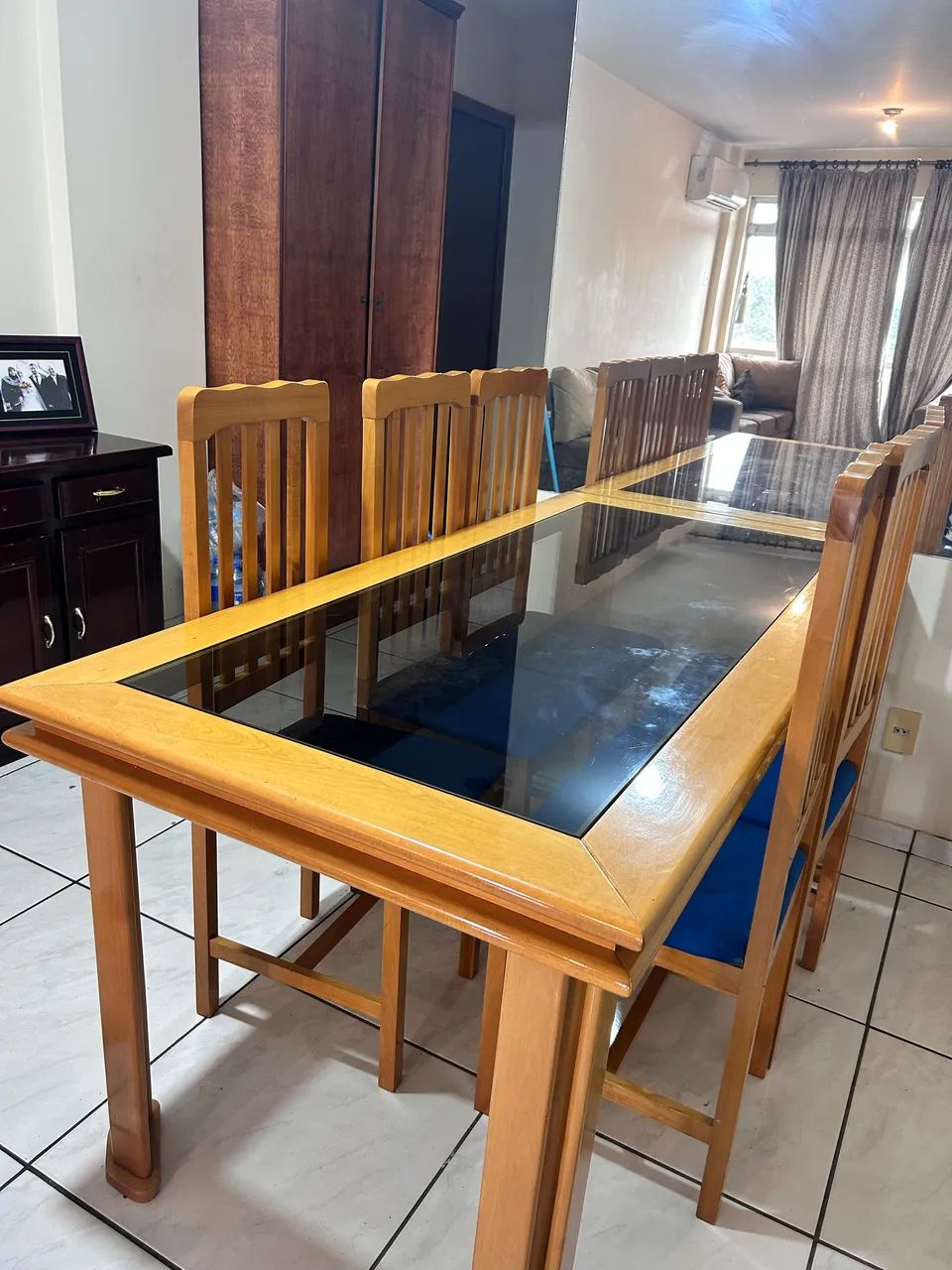 Mesa de jantar 6 lugares  - Foto 3