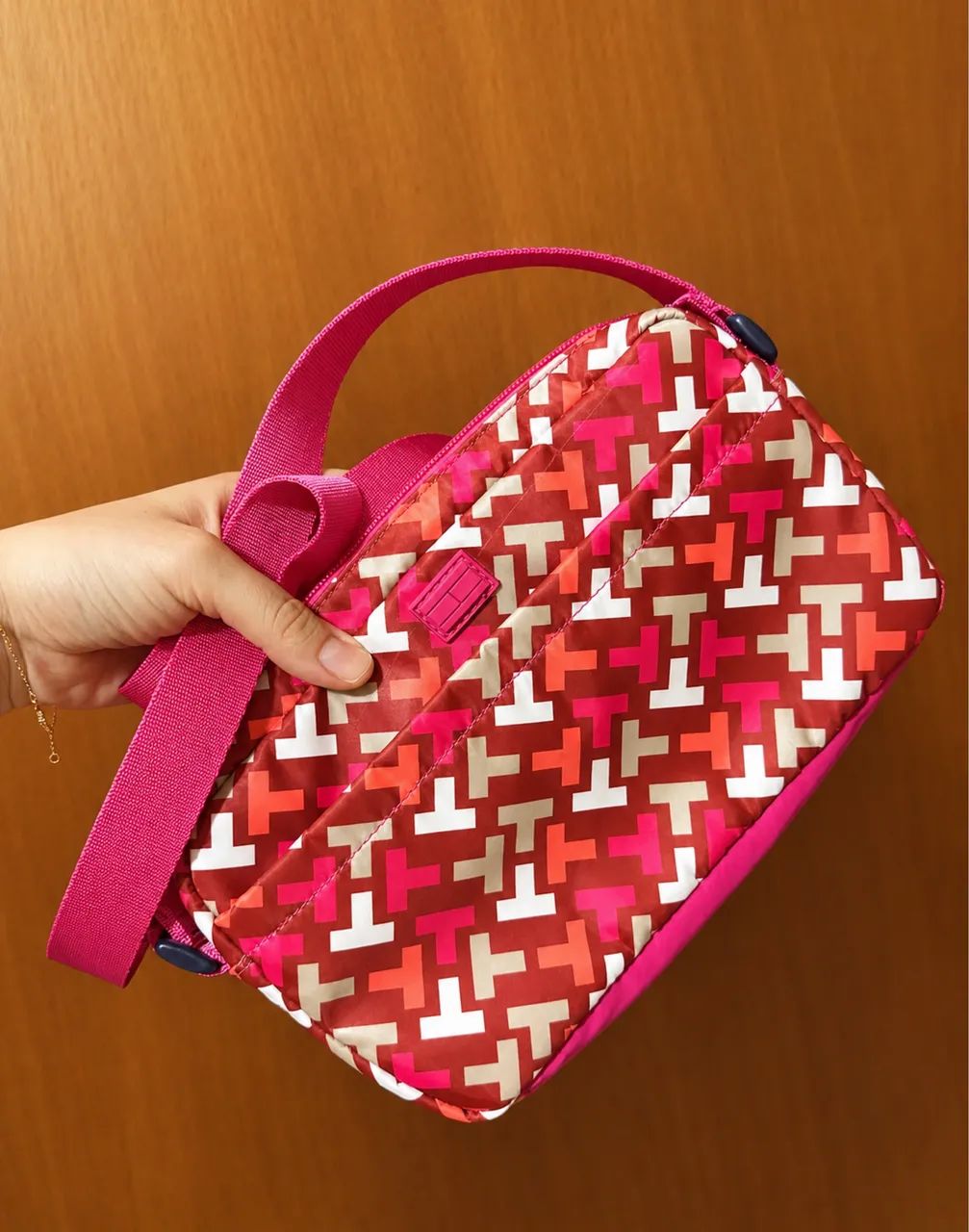     Bolsa Tommy Hilfiger Original Transversal Estampada | Excelente Estado - Foto 3