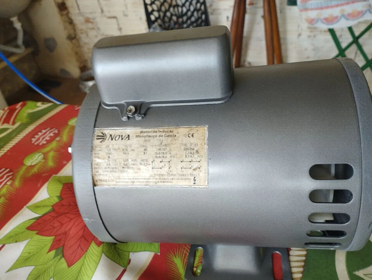Motor indução monofásico 