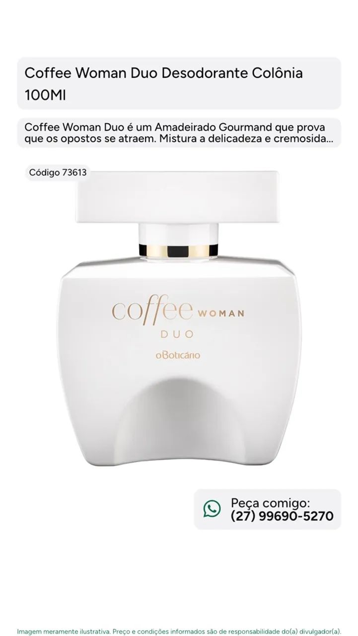 Perfume Coffee Woman Duo