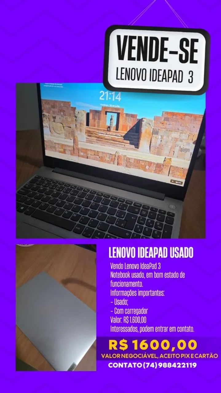 Vendo esse computador ?