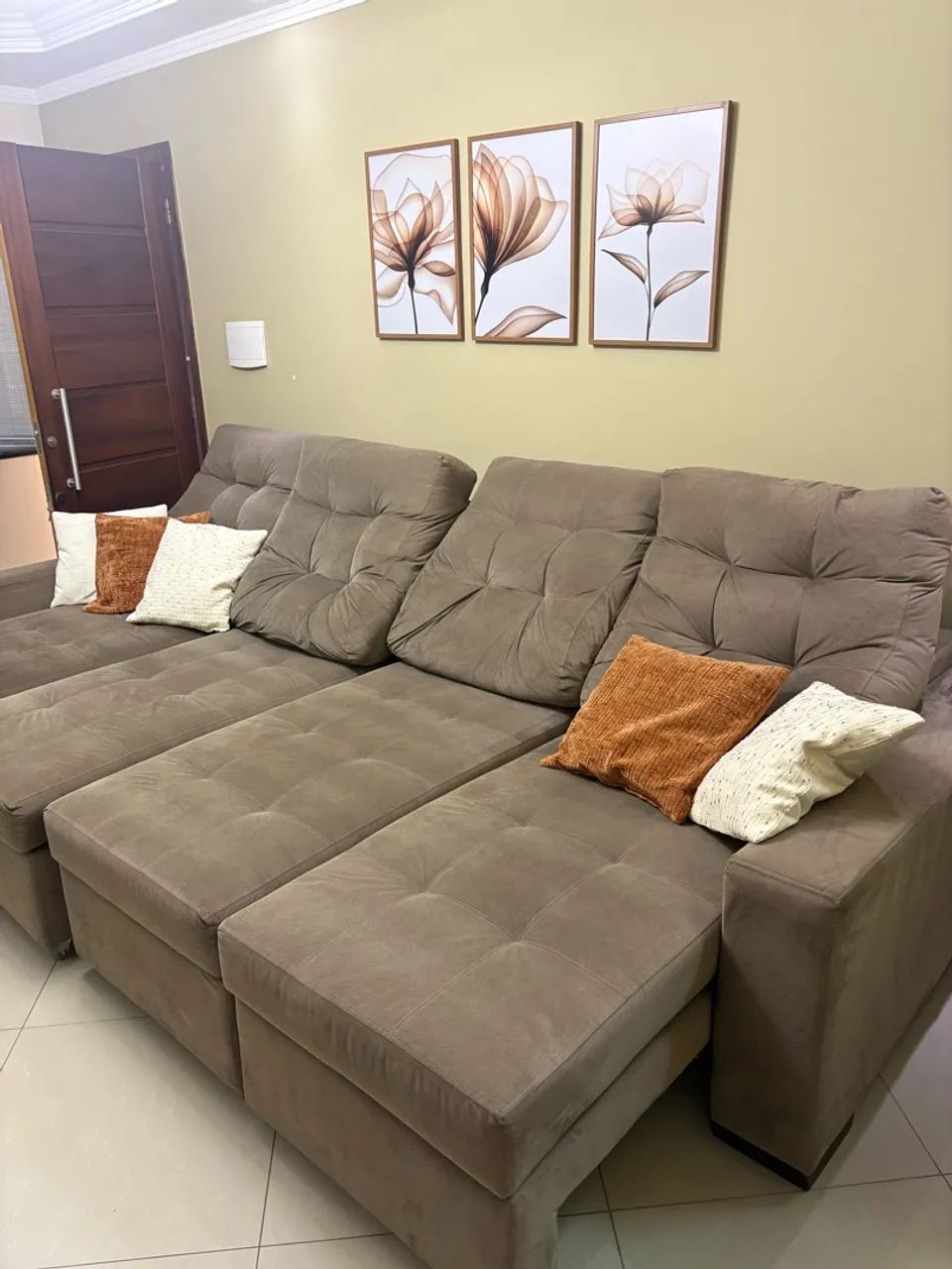 Sofá Grande 3,20m | Confortável e Conservado - Foto 5