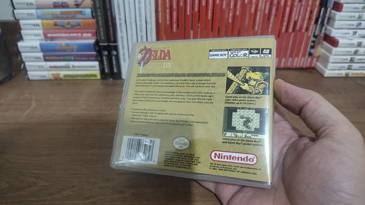 Zelda Link's Awakening DX - Game Boy Color - Réplica Premium - Foto 4