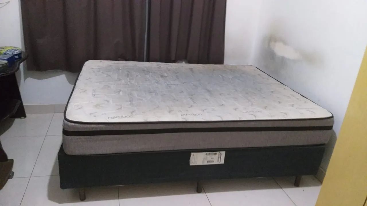 Cama de casal com colchão  - Foto 2