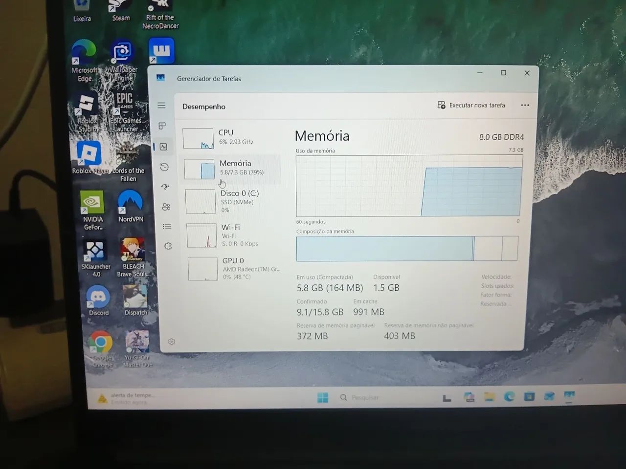 ? NOTEBOOK ASUS RYZEN 5 - ÓTIMO DESEMPENHO - Foto 3