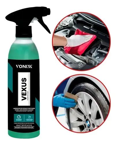 VEXUS 500ml VONIXX - Limpador de Rodas e Motor - Utensílios Para