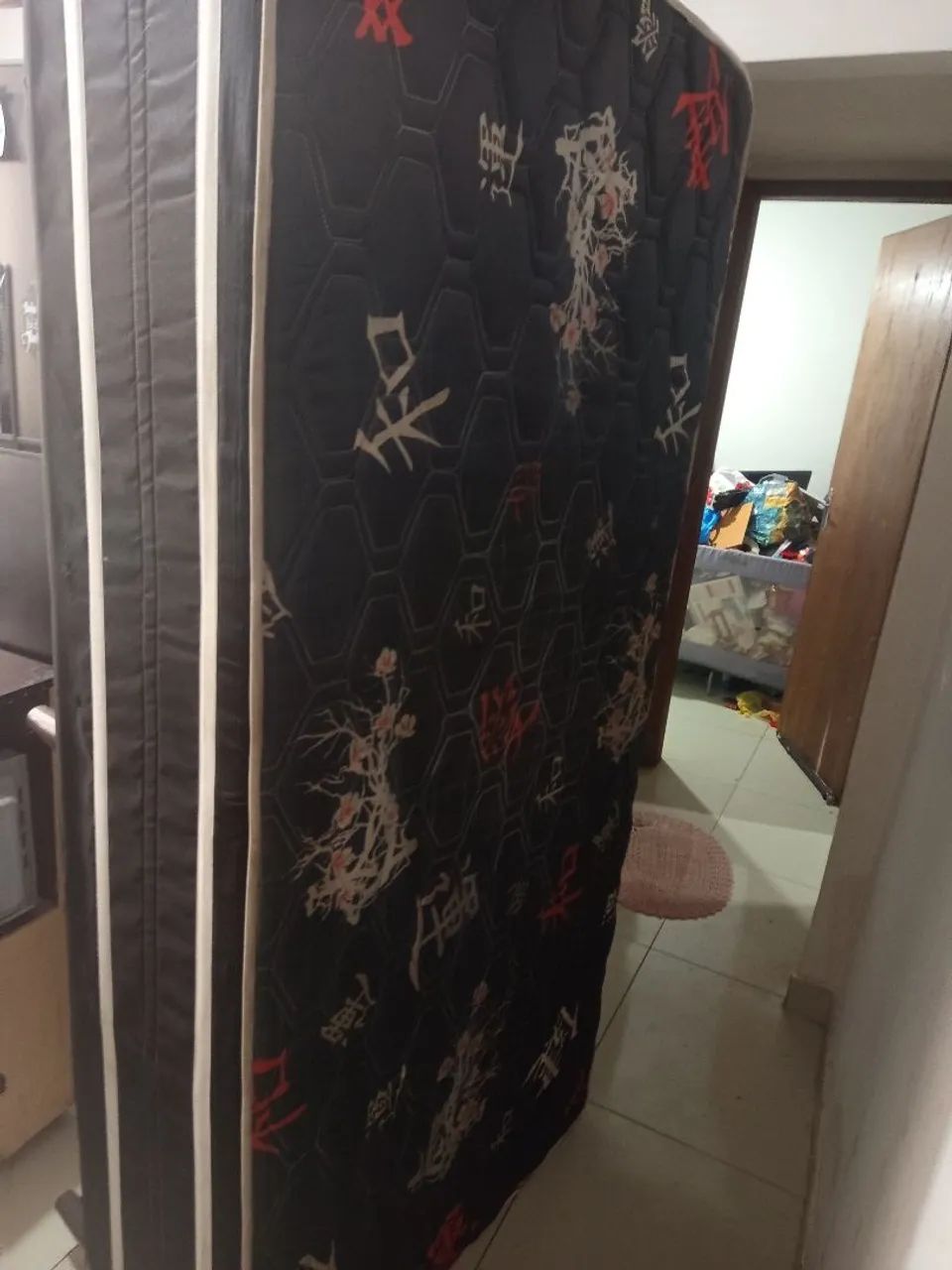 Cama box de solteiro colchão integrado D28 praticamente de graça - Foto 4