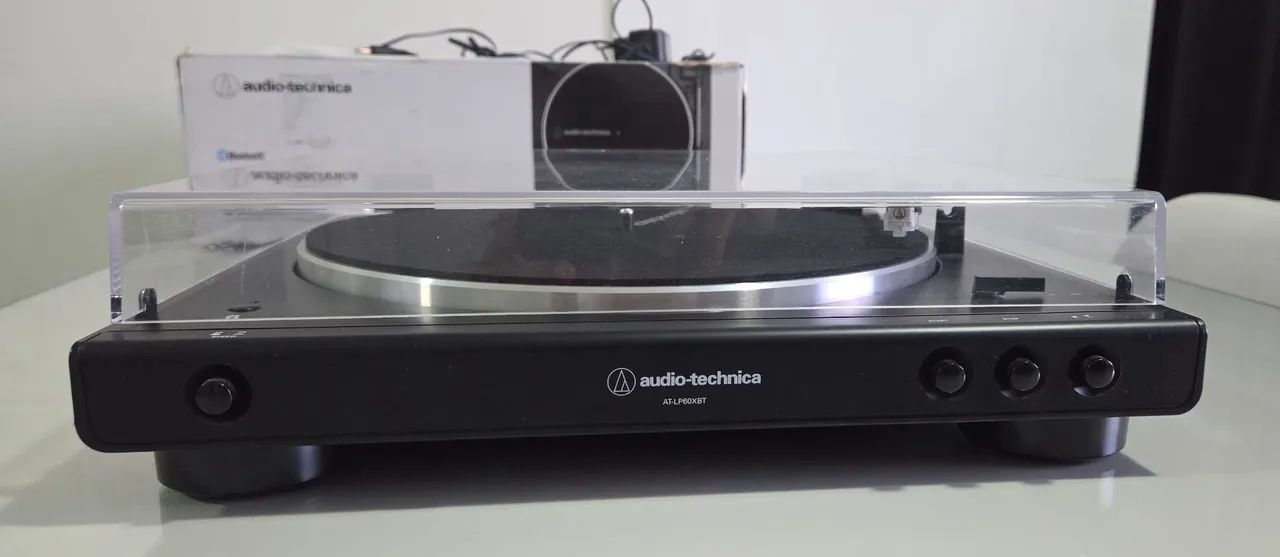 Toca Disco Vinil Audio-technica Lp60xbt Preto Bluetooth - Foto 2