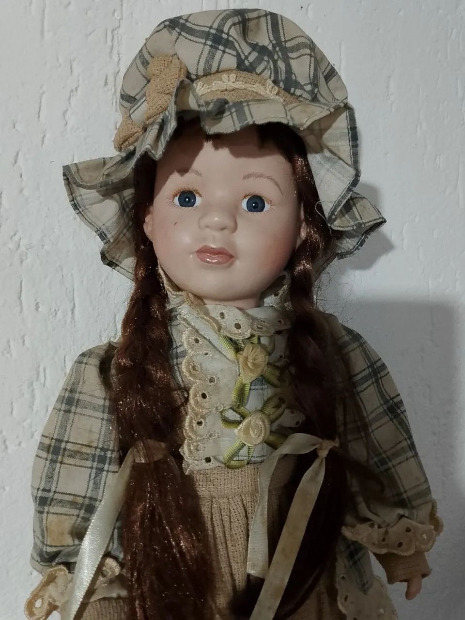 boneca de porcelana antiga - Foto 2