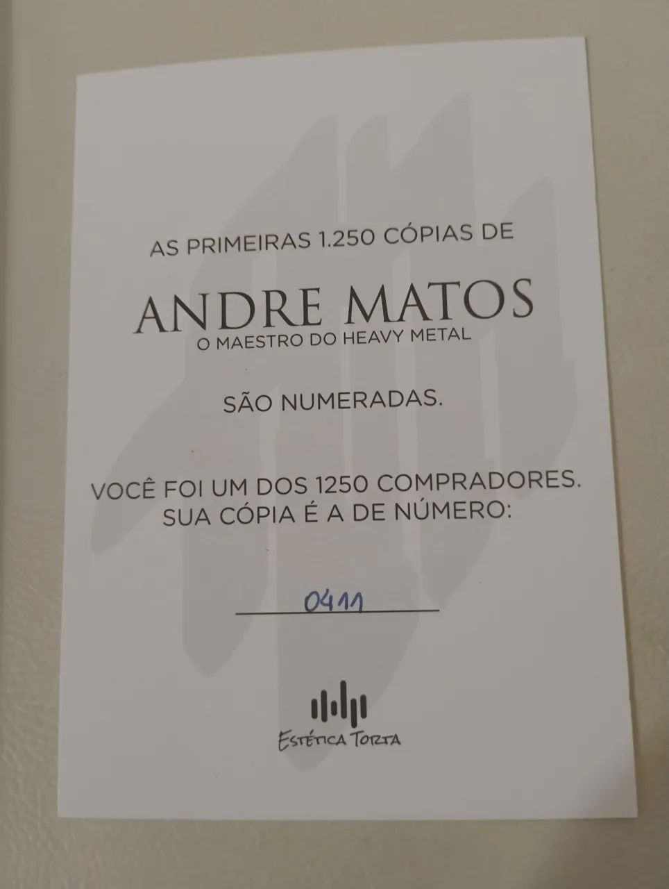 André Matos O MAESTRO DO HEAVY METAL - Foto 2