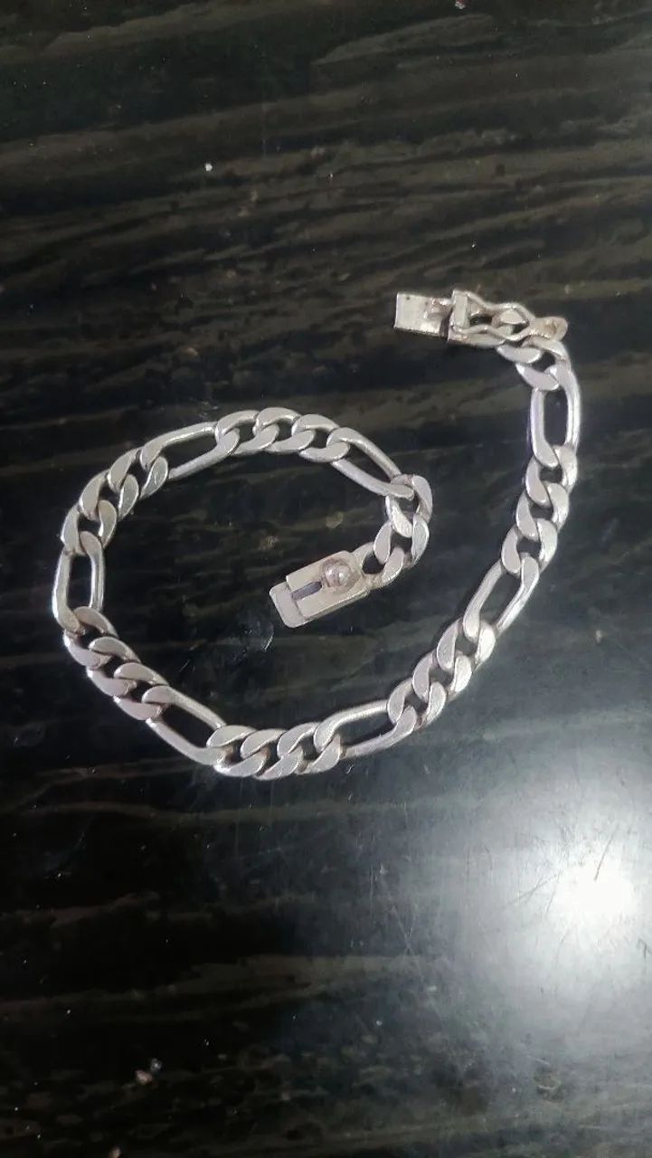 Pulseira Prata 925k Maciça . - Foto 5