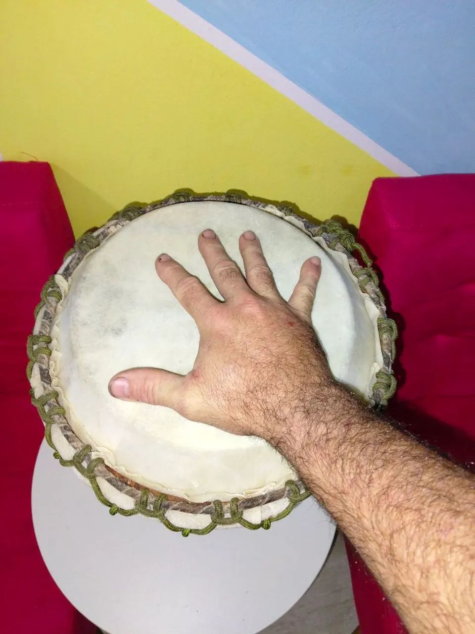 Atabaque Tambor Djembe (45 cm )  - Foto 3