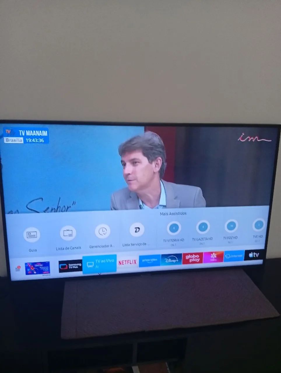 Smart Total Samsung 50 led uktra 4k todos apps excelente imagem comando de voz  - Foto 5