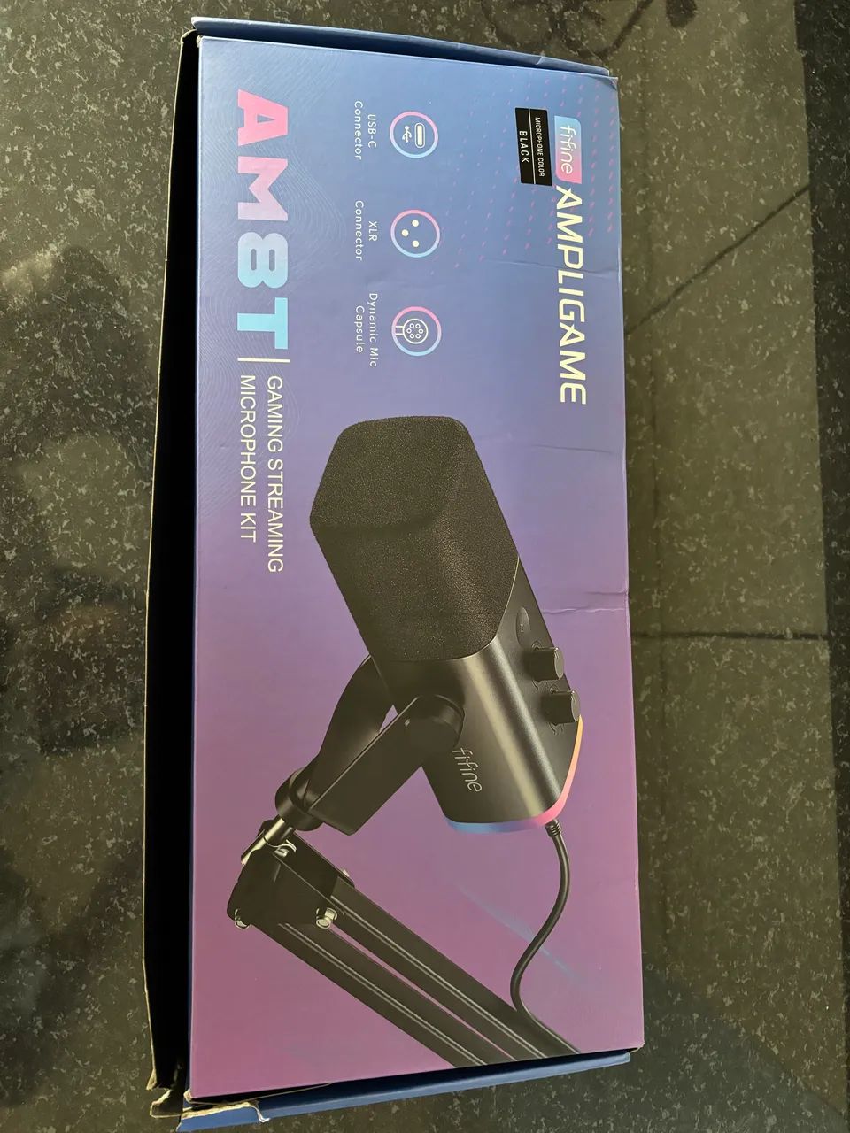 Microfone com isolamento de ruído nunca usado - Foto 5