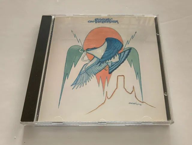 CD The Eagles - On The Border - Asylum - Mqde in Germany