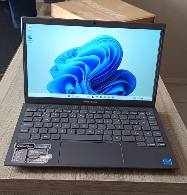 Notebook Positivo - Motion Gray C4128E - SEM USO - Foto 2