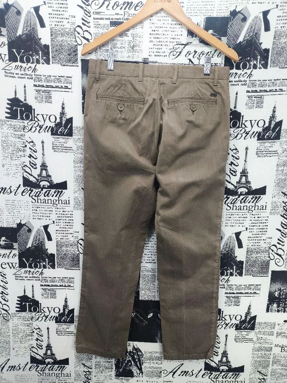 Calça Tommy Hilfiger Sarja Tam 40 Cód 4596 Usado/Original  - Foto 2