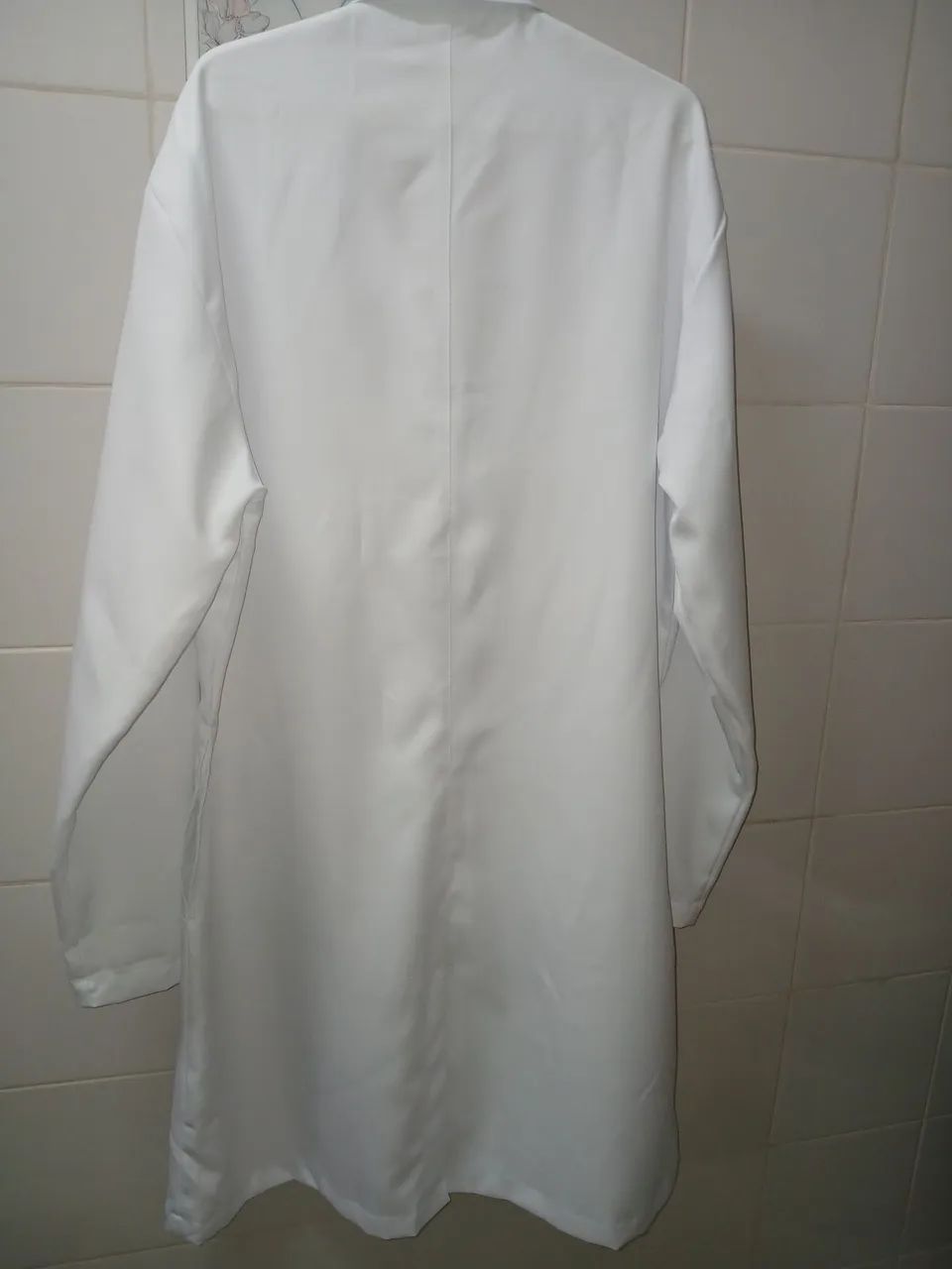 Jaleco branco G - manga longa - Foto 2