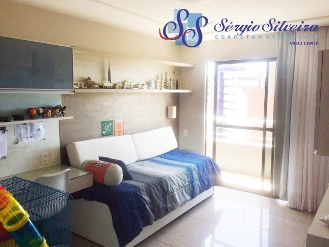 Apartamento no Meireles com vista mar e área de lazer 4 suítes na Joaquim Nabuco - Foto 11