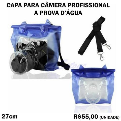 Capa para Câmera Profissional a Prova D'água
