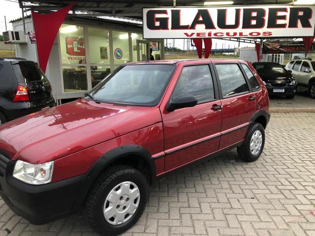 Fiat uno mille fire 4p completão com direção hidráulica pneus novos - Foto 2