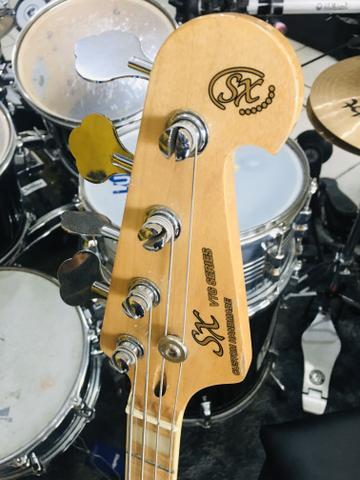 Baixo 4 Cordas Jazz Bass Series Sjb75 Sx Sunburst - Foto 3