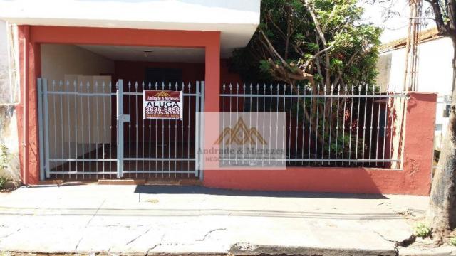 Casa com 2 dormitórios para alugar, 113 m² por R$ 1.200,00/mês - Vila Tibério - Ribeirão P
