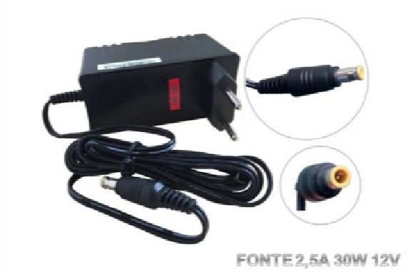 Fonte eletrônica 3A 12V 36W