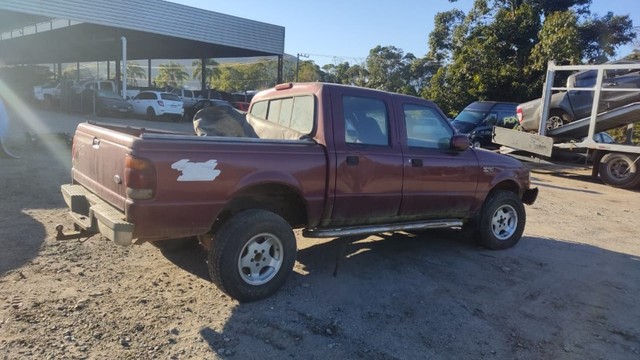 Sucata Ford Ranger 2.5 Manual 4x4 2000 Bordo - Foto 3
