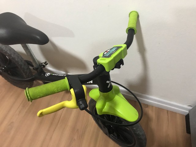 Bicicleta infantil equilíbrio com freio aro 12 - Foto 3