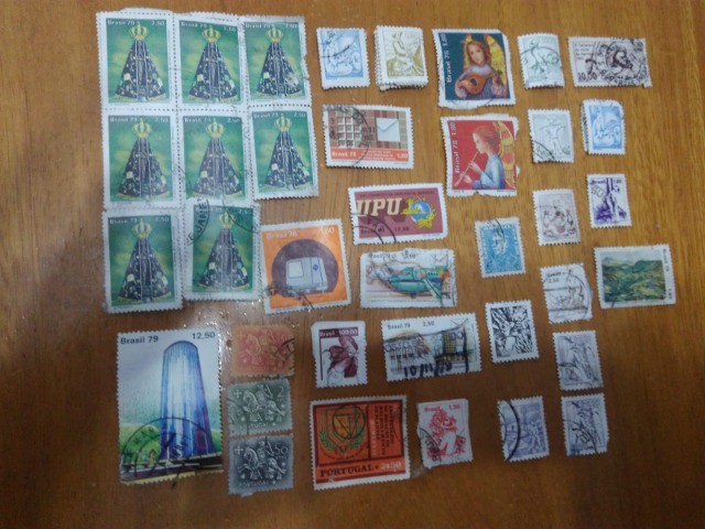 LOTE - SELOS ANTIGOS (Brasil & Portugal)