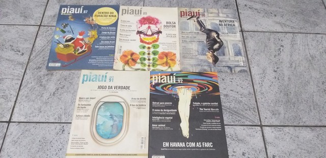 Revista Piauí para coleção estudo antiga antiguidade 