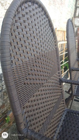 Cadeira de balanço em fibra sintética personalizada - Foto 6